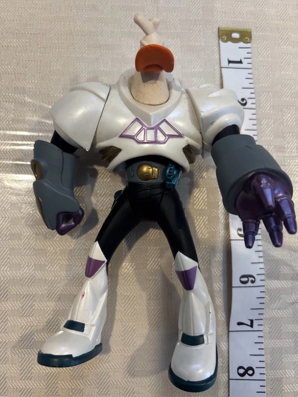 Mighty Ducks Action Figure Net Attack Wild Wing The Animated Series Disney Toy